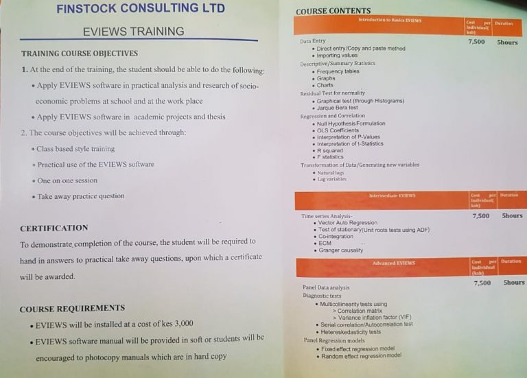 Eviews coursework 05 image